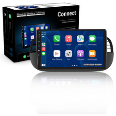 Fiat 500 07-15 - 9" radio met Apple CarPlay en Android Auto 