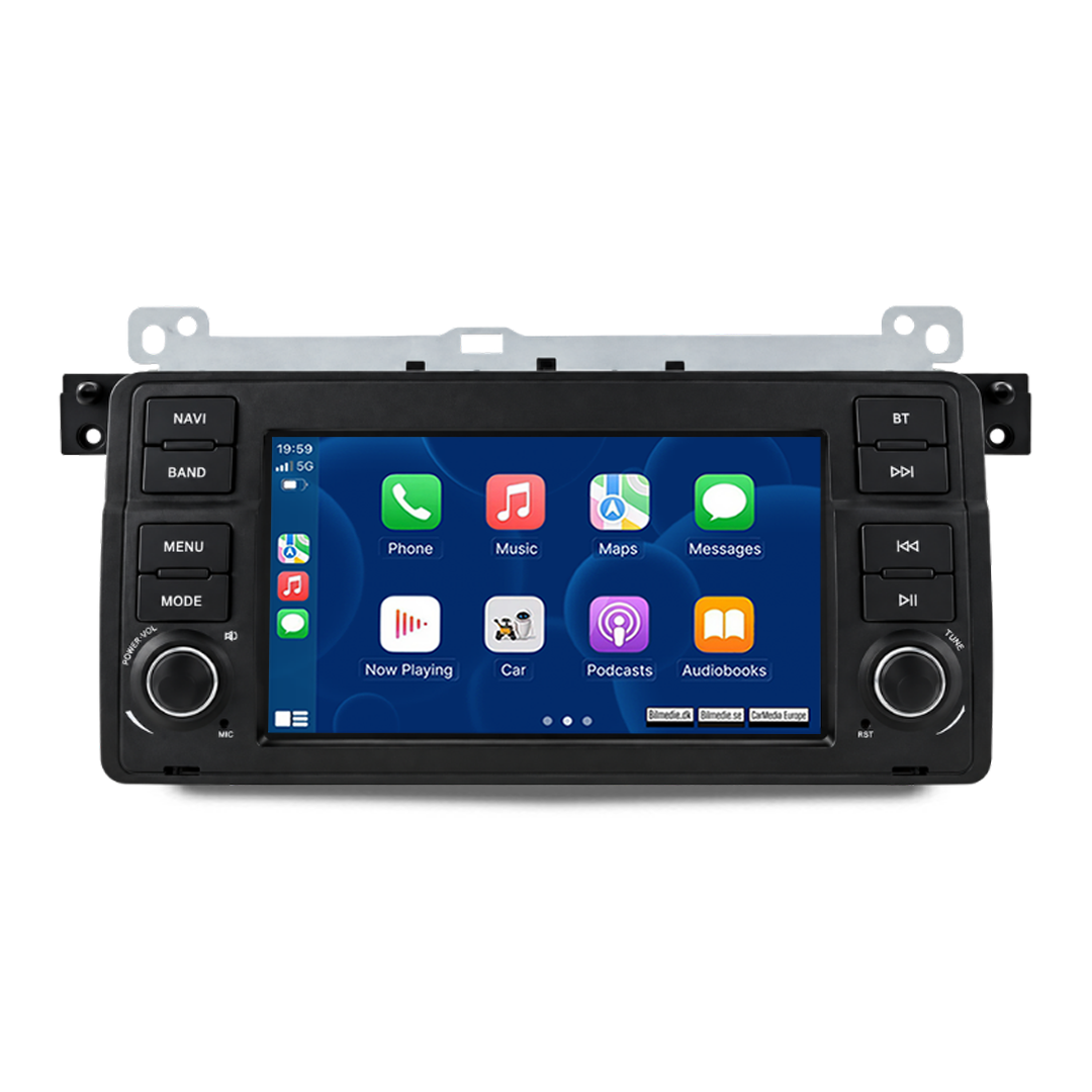 BMW E46 - 7" Radio met Apple CarPlay en Android Auto