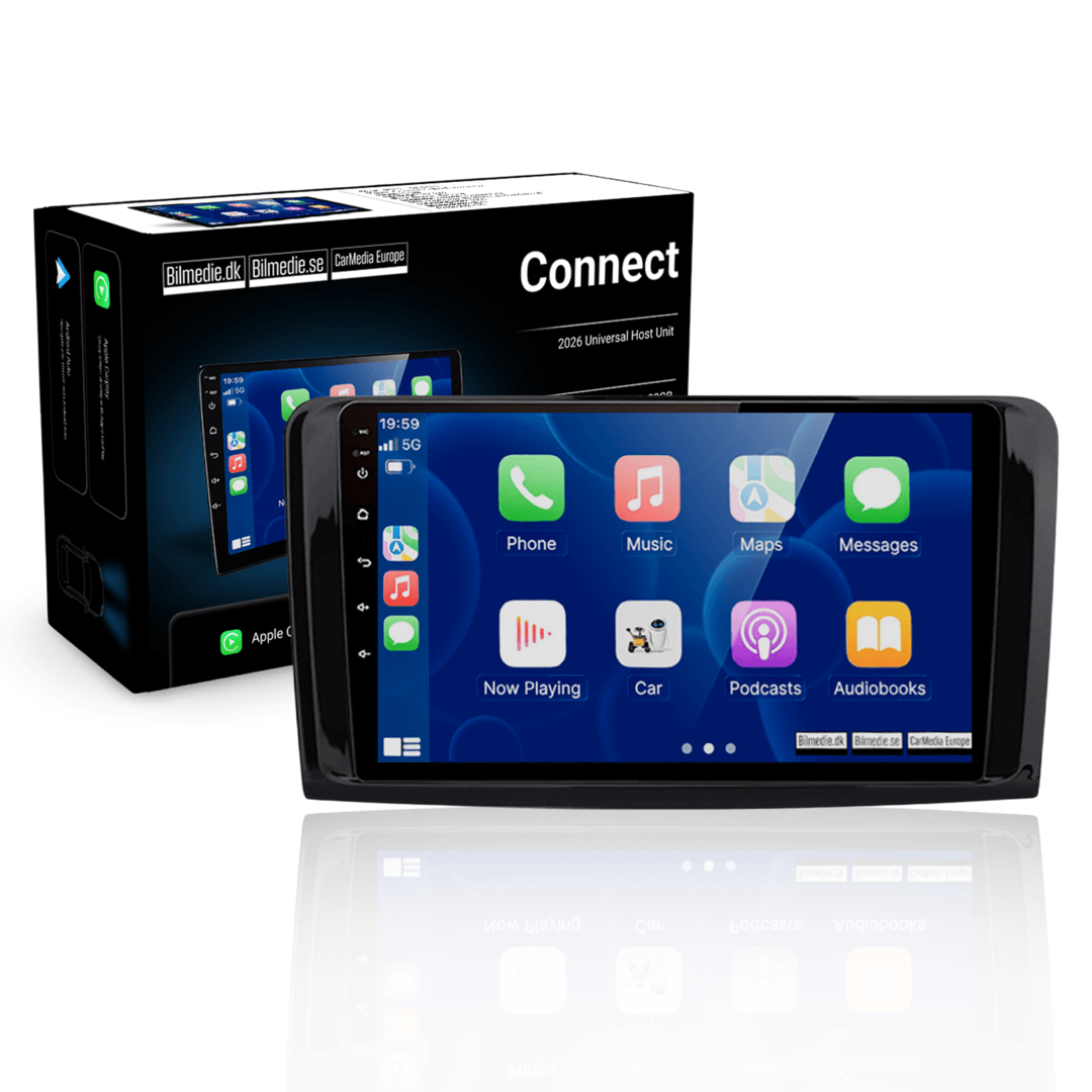 Mercedes-Benz ML 2005-2012 - 9" autoradio met Apple CarPlay en Android Auto 