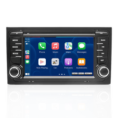 Audi A4 00-08 - 7" radio met Apple CarPlay en Android Auto (design 1) 