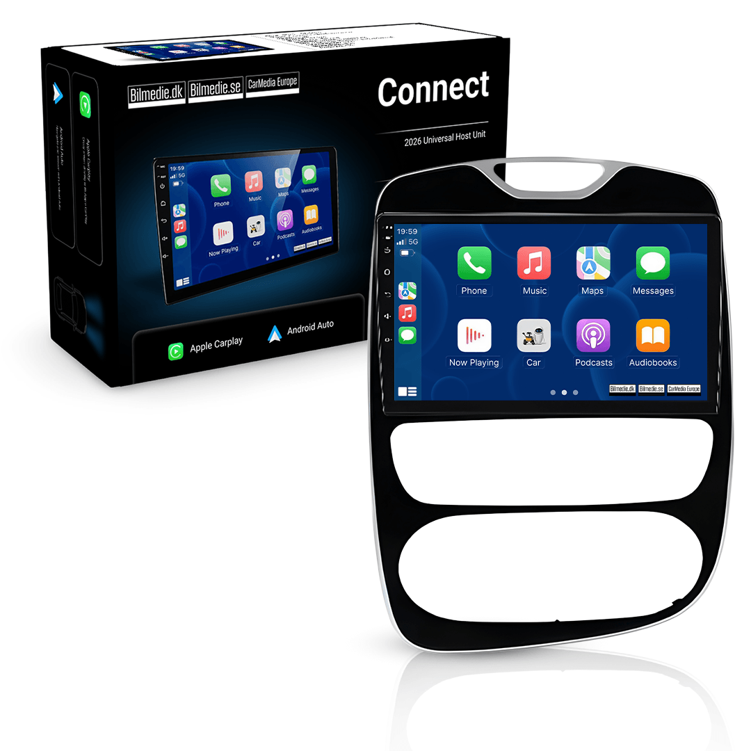 Renault Clio 2012-2019 - 10,1" autoradio met Apple CarPlay en Android Auto 