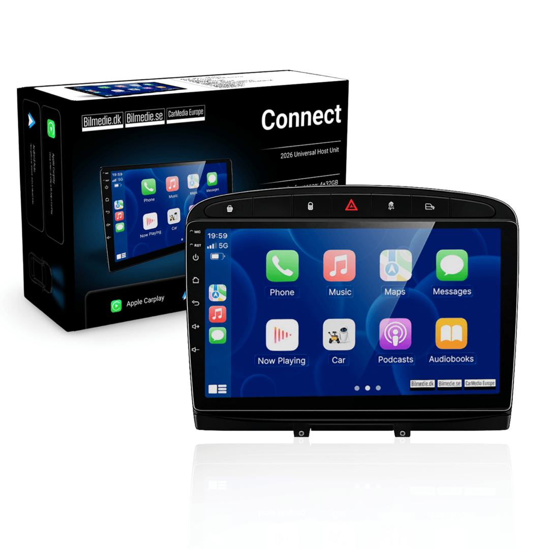Peugeot 308/408 12-20 - 9" radio met Apple CarPlay en Android Auto 