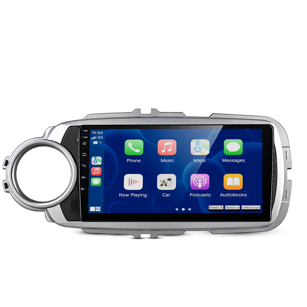 Toyota Yaris 2012-2019 - 7" autoradio met Apple CarPlay en Android Auto 