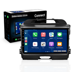 Kia Sportage 10-16 - 9" radio met Apple CarPlay en Android Auto 