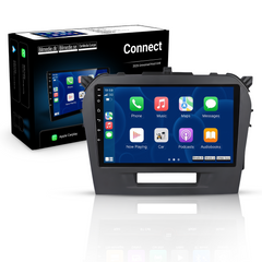 Suzuki Vitara 2014-2018 – 9” autoradio met draadloze Apple CarPlay & Android Auto 