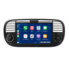 Fiat 500 07-15 - 7" radio met Apple CarPlay en Android Auto 