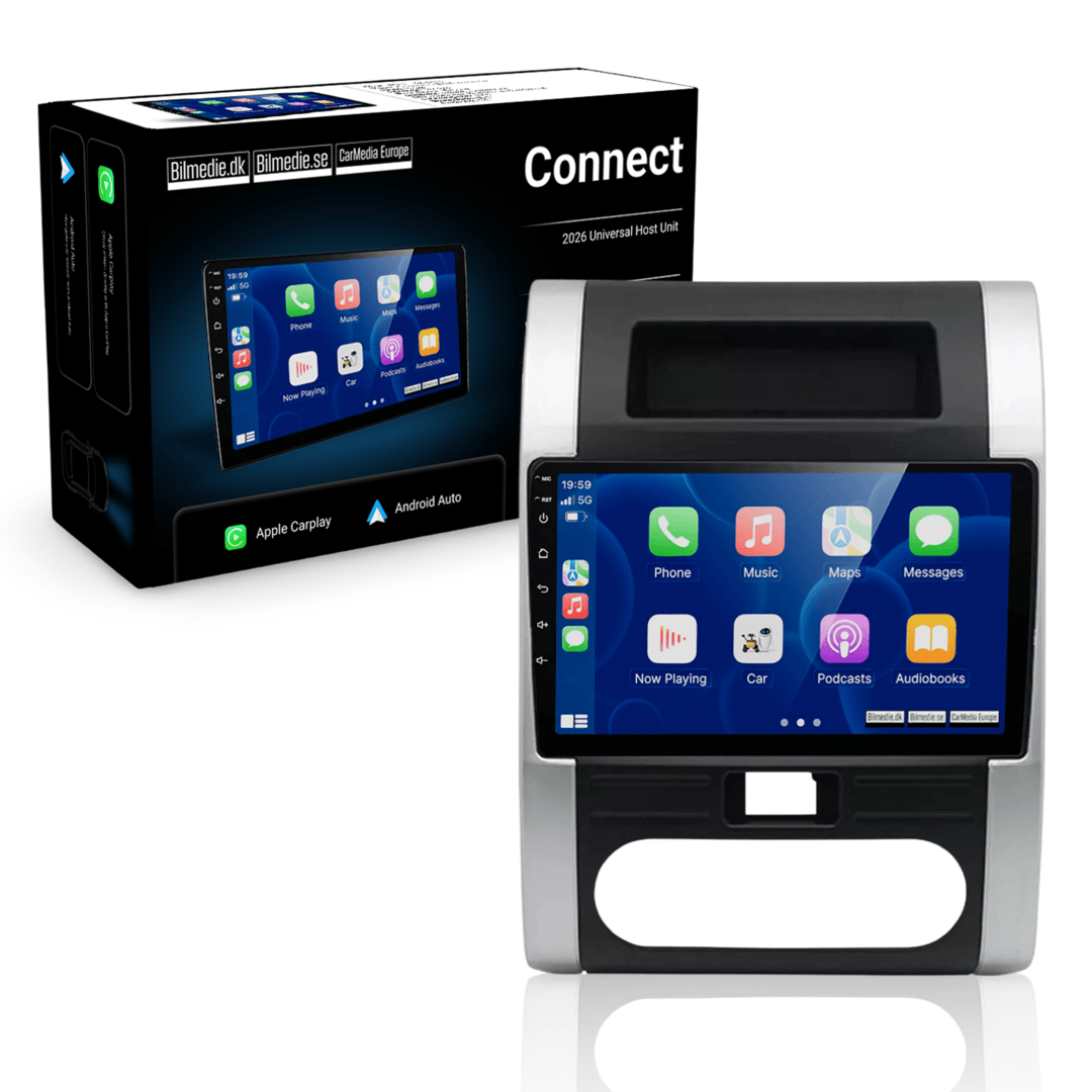 Nissan X-Trail 07-15 - 10,1" radio met Apple CarPlay en Android Auto 