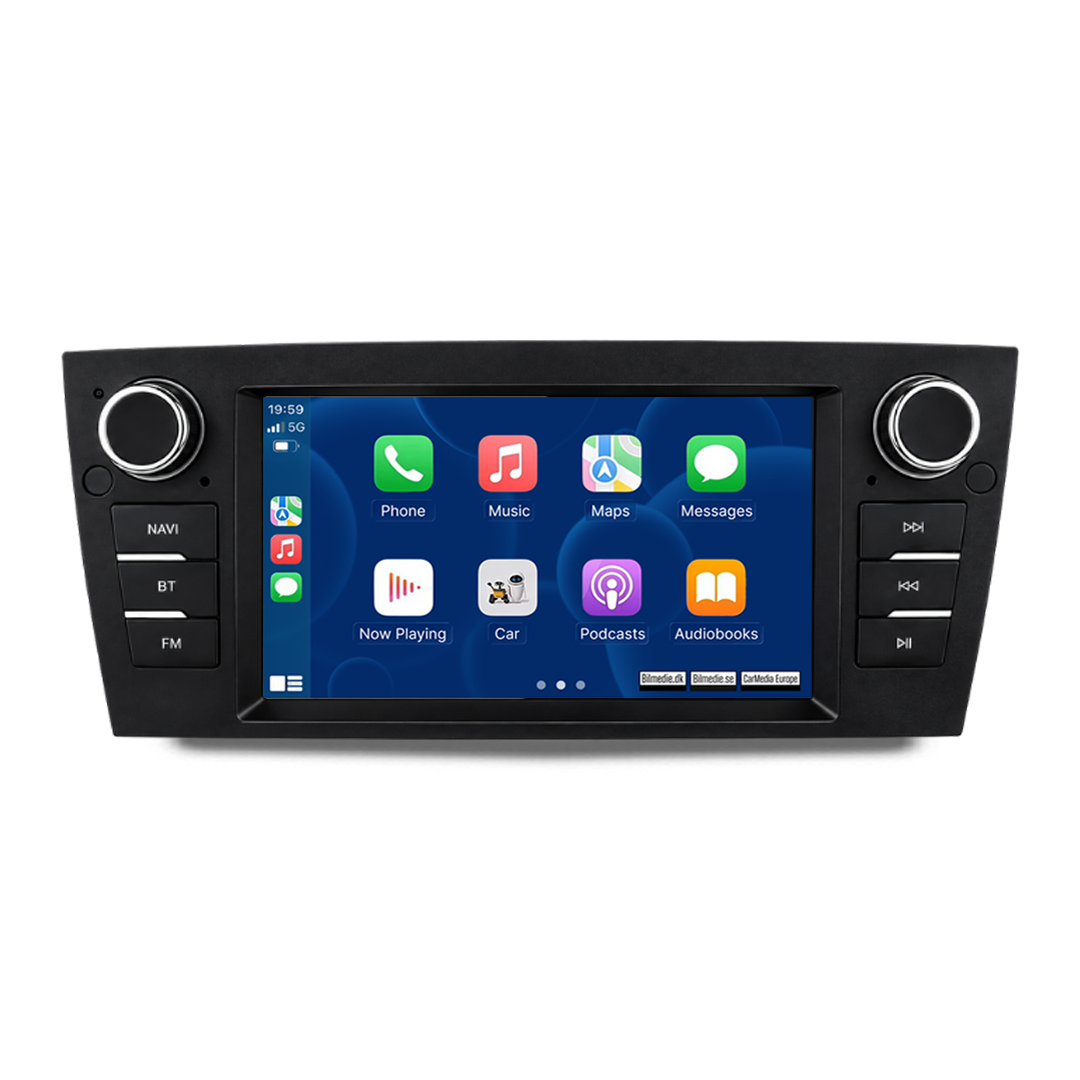 BMW 3-serie 06-12 - 7" radio met Apple CarPlay en Android Auto 