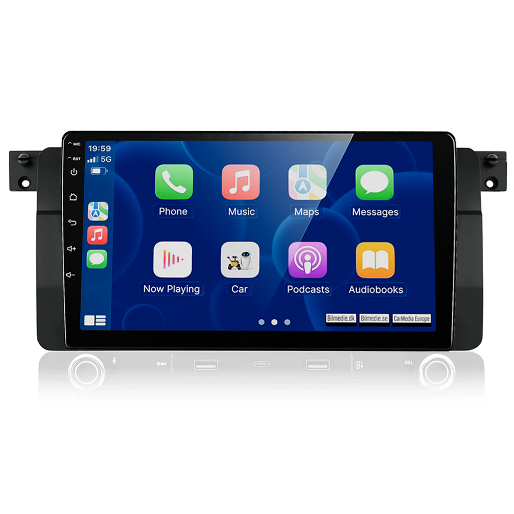 BMW E46 radio 7" (2026 model) met Apple CarPlay en Android Auto 