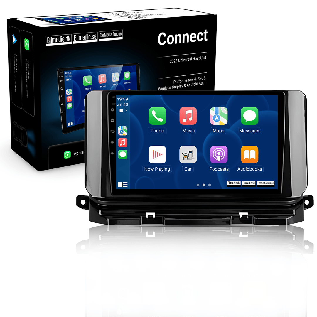 <h2>Skoda Octavia 2019-2026 radio met Apple CarPlay en Android Auto</h2> 