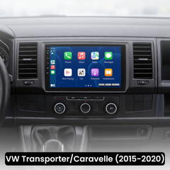 VW Transporter/Caravelle 15-20 - 9" radio met Apple CarPlay en Android Auto 
