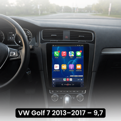VW Golf 13–17 – 9,7” radio met Apple CarPlay en Android Auto