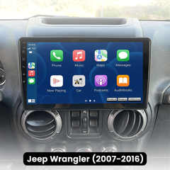 Jeep Wrangler 07-16 - 10,1" radio met Apple CarPlay en Android Auto 