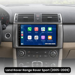 Range Rover Sport 05-09 – 9" radio met Apple CarPlay en Android Auto 