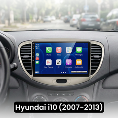 Hyundai i10 2007-2013 – 9” autoradio met draadloze Apple CarPlay & Android Auto 