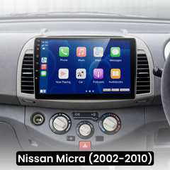 Nissan Micra 02-10 - 9" radio met Apple CarPlay en Android Auto 