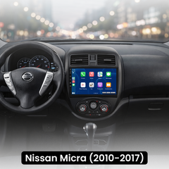 Nissan Micra 10-17 - 9" radio met Apple CarPlay en Android Auto 