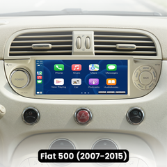 Fiat 500 2007-2015 - 6,86" radio met Apple CarPlay en Android Auto 
