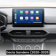 Dacia Sandero 20-25 - 10,1" radio met Apple CarPlay en Android Auto 