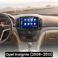 Opel Insignia 08-13 - 9" radio met Apple CarPlay en Android Auto 