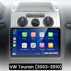 VW Touran 03-10 - 10,1" radio met Apple CarPlay en Android Auto 