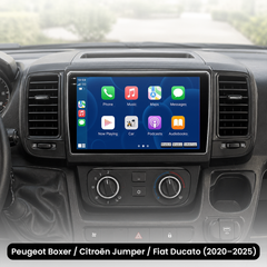 Boxer/Jumper/Ducato 20-25 - 9" radio met Apple CarPlay en Android Auto 