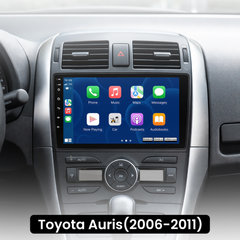 Toyota Auris 06-11 - 9" radio met Apple CarPlay en Android Auto 