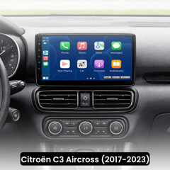 Citroën C3 Aircross 17-23 - 9" Radio met Apple CarPlay en Android Auto 