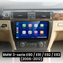 BMW 3-serie 06-12 - 9" radio met Apple CarPlay en Android Auto 