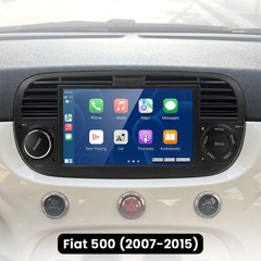 Fiat 500 07-15 - 7" radio met Apple CarPlay en Android Auto 