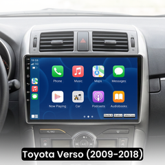 Toyota Corolla Verso 09-18 - 9" radio met Apple CarPlay en Android Auto 