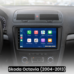 Skoda Octavia 04-13 - 9" radio met Apple CarPlay en Android Auto 