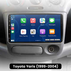 Toyota Yaris 99-04 - 9" radio met Apple CarPlay en Android Auto 