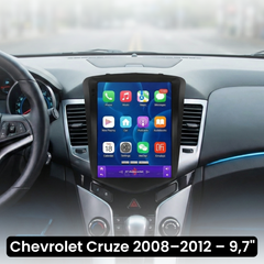 Chevrolet Cruze 08-12 - 9,7" radio met Apple CarPlay en Android Auto 