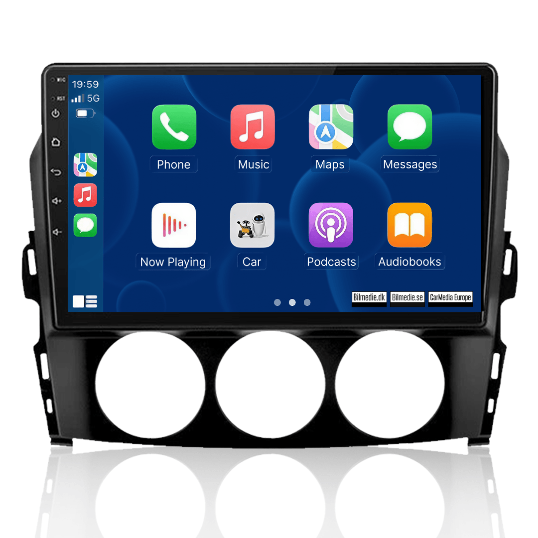Mazda MX5 2008-2015 - 9" autoradio met Apple CarPlay en Android Auto 