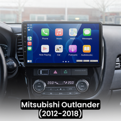 Mitsubishi Outlander 12-18 - 10,1" radio met Apple CarPlay en Android Auto 