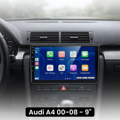 Audi A4 00-08 - 9" Radio met Apple CarPlay en Android Auto