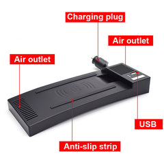 Audi 2011-2018 draadloze telefoonoplader met 15W snelladen 