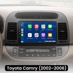 Toyota Camry 02-06 - 9" Radio met Apple CarPlay en Android Auto