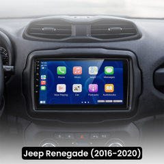 Jeep Renegade 2016-2020 – 9” autoradio met draadloze Apple CarPlay & Android Auto 