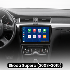 Skoda Superb 08-15 - 10,1" radio met Apple CarPlay en Android Auto 