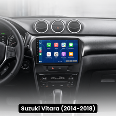 Suzuki Vitara 2014-2018 – 9” autoradio met draadloze Apple CarPlay & Android Auto 