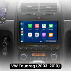 VW Touareg 2003-2010 - 9" radio met Apple CarPlay en Android Auto 