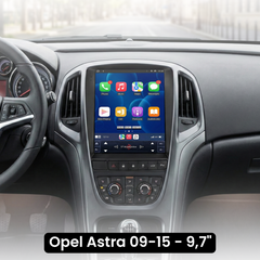 Opel Astra 09-15 - 9,7" radio met Apple CarPlay en Android Auto 