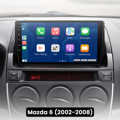 Mazda 6 02-08 - 10,1" radio met Apple CarPlay en Android Auto 