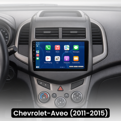 Chevrolet Aveo 11-15 - 9" Radio met Apple CarPlay en Android Auto