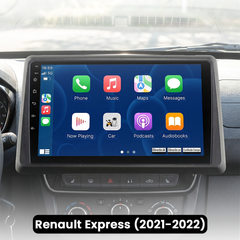 Renault Express 21-22 - 9" radio met Apple CarPlay en Android Auto 