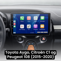 108, C1, Aygo 15-20 - 9" radio met Apple CarPlay en Android Auto 