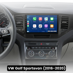 VW Golf Sportsvan 16-20 - 10,1" radio met Apple CarPlay en Android Auto 