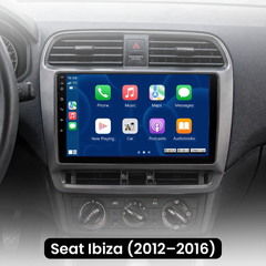 Seat Ibiza 12-16 - 9" Radio met Apple CarPlay en Android Auto